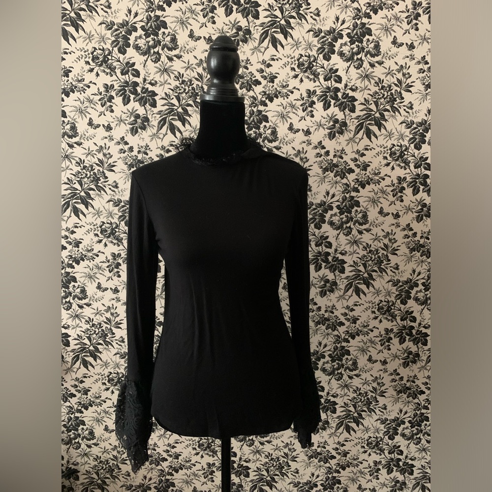 Xhilaration Accented Lace Blouse